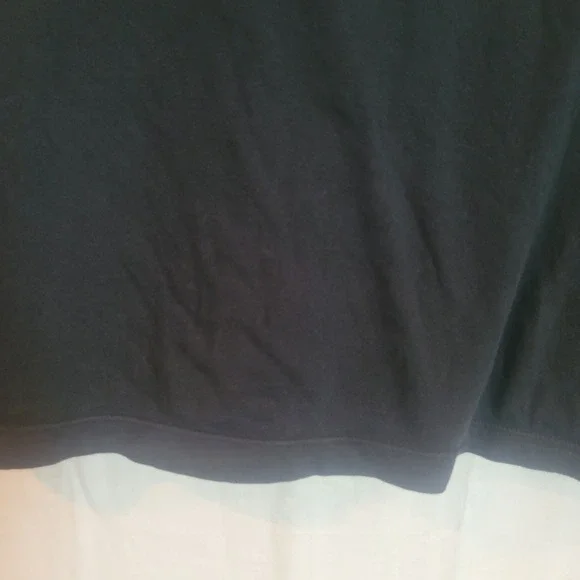 MATE the Label Womens Black Boxy Cropped Short Sleeve T-Shirt XL Organic Cotton - Picture 4 of 10